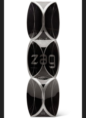 Гигантский вибратор Zig Zag 7x Extreme Bend Self-Heating Vibe Black