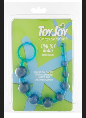 Анальные бусы шарики Thai Toy Beads Blue