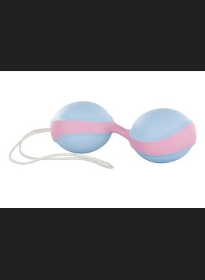Вагинальные шарики Amor Gym Balls Duo Blue Pink