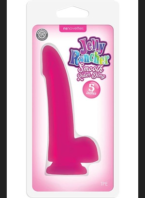 Фаллоимитатор Jelly Rancher 5 Smooth Rider Dong Pink