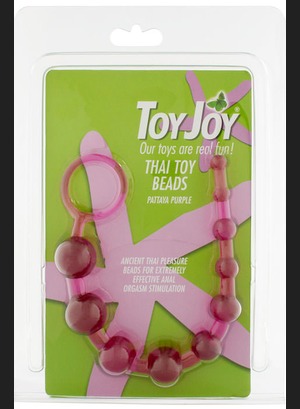 Анальные бусы шарики Thai Toy Beads Purple