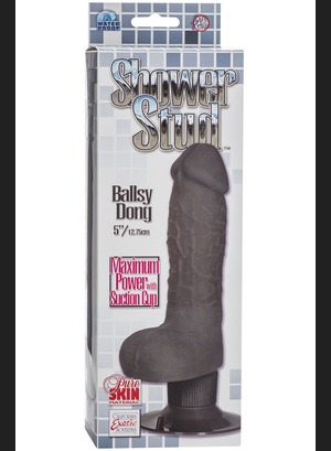 Вибратор Shower Stud Ballsy Dong Black