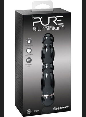 Вибратор Pure Aluminium Medium Black