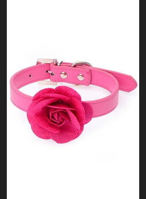 Чокер Deep Pink Rose Collar
