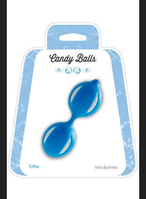 Вагинальные шарики Candy Balls Toffee Blue