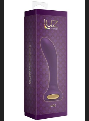 Вибратор Zare Vibrator Purple LUZ by TOYJOY
