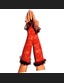 Кружевные перчатки Lace Gloves O/S  Red