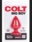 Анальная пробка Colt Big Boy Red