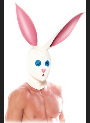 Латексная маска БДСМ Honey Bunny Latex Hood