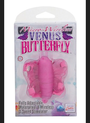Вибробабочка Micro Wireless Venus Butterfly Pink