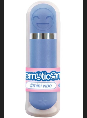 Мини вибратор Emoticons Mini Vibe Blue