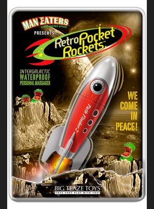 Анальный вибратор Retro Rockets