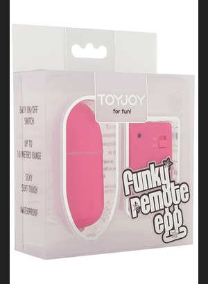 Виброяйцо Funky Remote Egg Pink