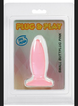 Анальная пробка Plug&play Small Butt Plug Pink