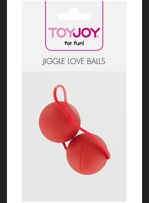 Вагинальные шарики Jiggle Love Balls Red