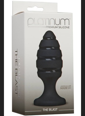 Анальная пробка Platinum Premium The Blast Black