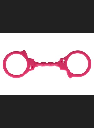 Силиконовые наручники Stretchy Fun Cuffs Pink