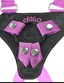 Страпон Dillio 7 Strap-On Suspender Harness Set Pink