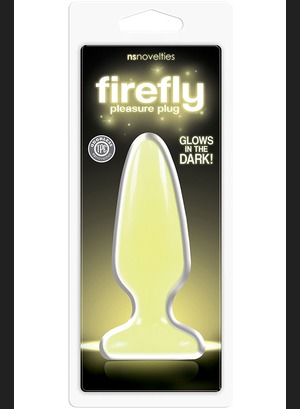 Анальная пробка Firefly Pleasure Plug Medium Yellow