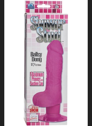Вибратор Shower Stud Ballsy Dong Pink