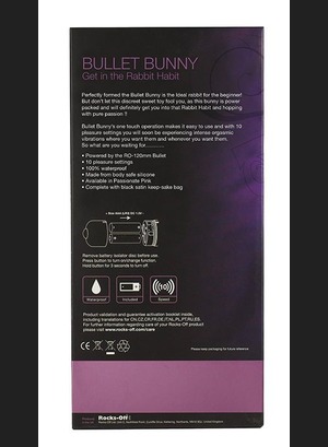 Вибратор Rocks-Off Bullet Bunny 10-speed