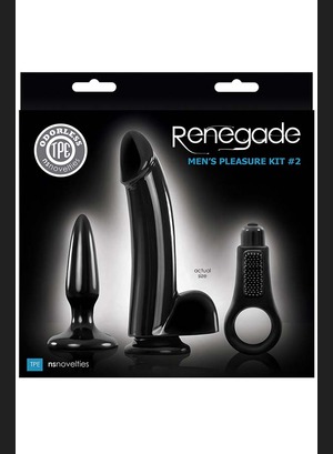 Набор секс игрушек Mens Pleasure Kit 2 Black