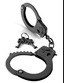 Металлические наручники Designer Cuffs Black