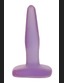 Анальная пробка Small Buttplug Crystal Purple Jelly