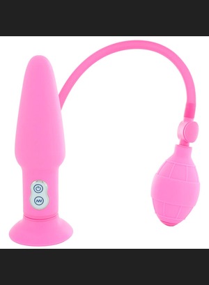 Анальный расширитель Inflatable Buttplug Pink