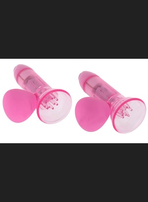 Помпа для сосков Vibrating Nipple Pump Pink