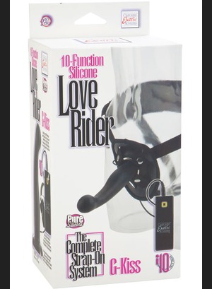 Страпон 10-Function Silicone Love Rider G-Kiss