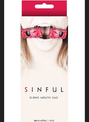 Кляп Sinful O-ring Mouth Gag Pink