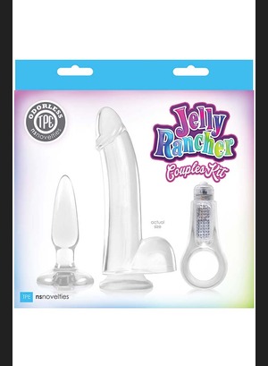 Набор секс игрушек Jelly Rancher Couples Kit Clear
