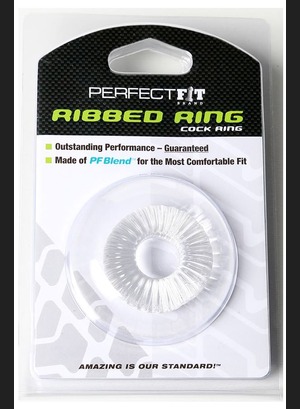 Кольцо Ribbed Ring Clear