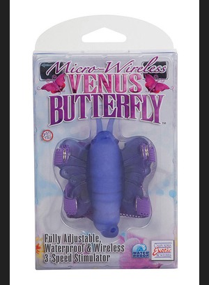 Вибробабочка Micro Wireless Venus Butterfly Purple