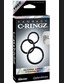 Набор колец Fantasy C-Ringz Silicone 3-Ring Stamina Set Black